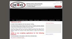 Desktop Screenshot of oetio.com